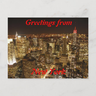 New York city postcard