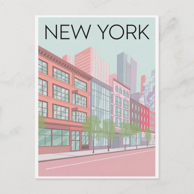 New York City Postcard (Front)