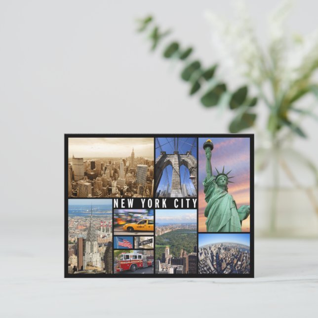 new york city postcard | Zazzle