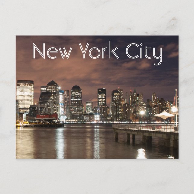 New York City Postcard (Front)