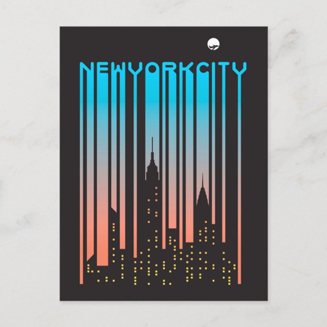 New York City Postcard (Front)
