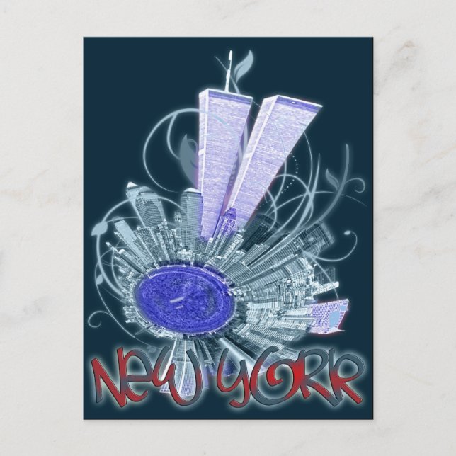 NEW YORK CITY POSTCARD (Front)