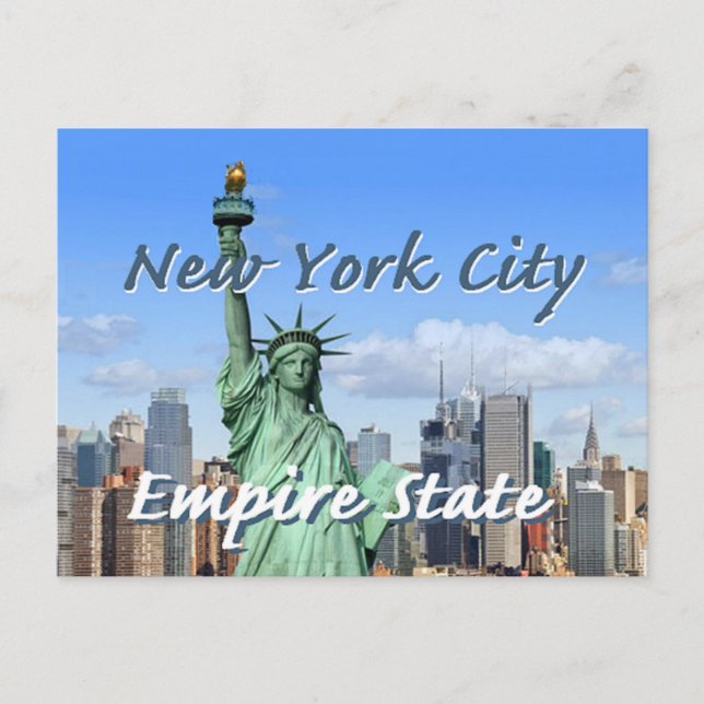 New York City Postcard (Front)