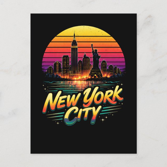 New York City Postcard (Front)