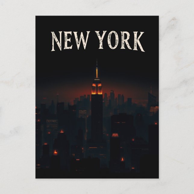 New York City Postcard (Front)