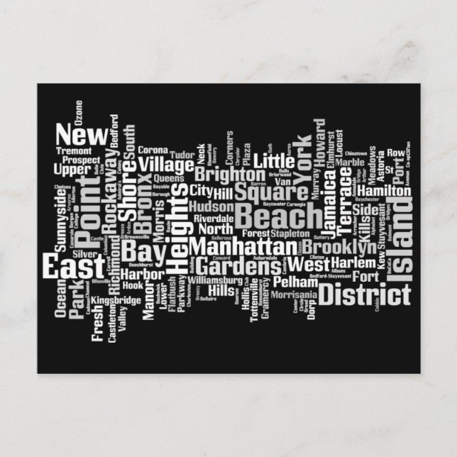 New York City Postcards (Front)