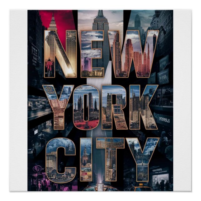 New York City Poster (Front)
