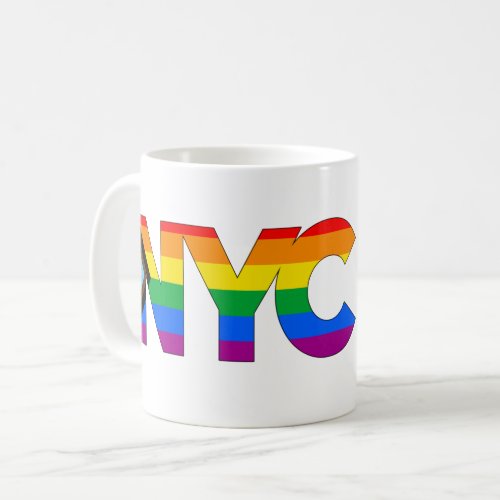 New York City Pride LGBTQ Progress Pride Coffee Mug