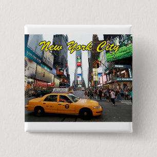 New York City Professional photo Pinback Button