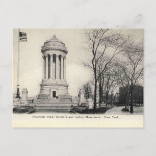 New York City, Riverside Park Monument, 1905  Postcard