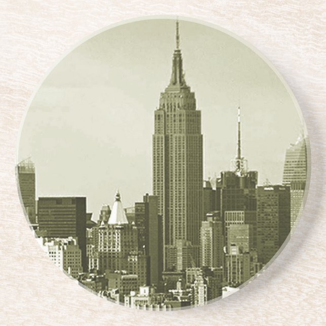 New York City Sandstone Coaster (Front)