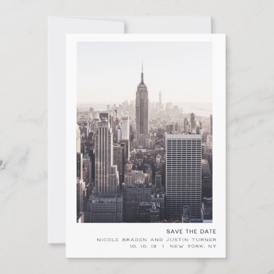 New York City Save the Date | Zazzle.com