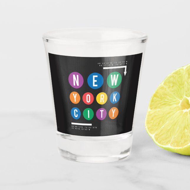 New York City Shot Glass (Front)