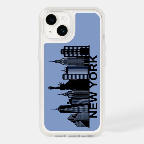 New York city silhouette OtterBox iPhone 14 Case