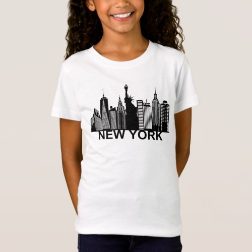 New York city silhouette T_Shirt