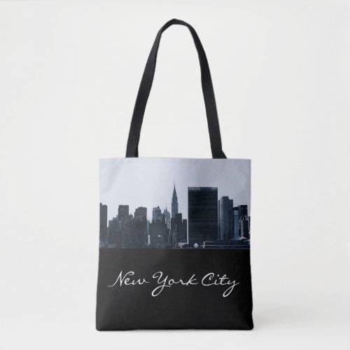 New York City Silhouette Tote Bag