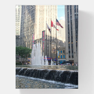 New York City Sixth Avenue Rockefeller Center NYC Paperweight