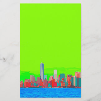 New York City Sky Line Stationery
