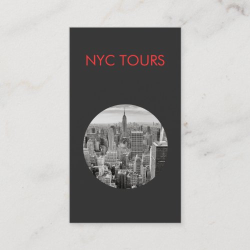 New York City Skyline and Empire State Building Business Card