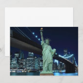 New York City skyline at Night Lights, (Front/Back)