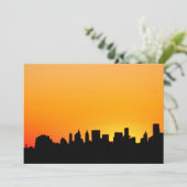 New York City Skyline at Sunset , Manhattan (Standing Front)