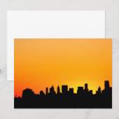 New York City Skyline at Sunset , Manhattan (Front/Back)