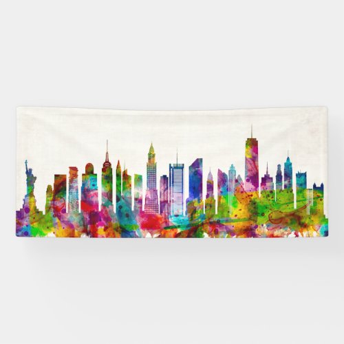 New York City Skyline Banner
