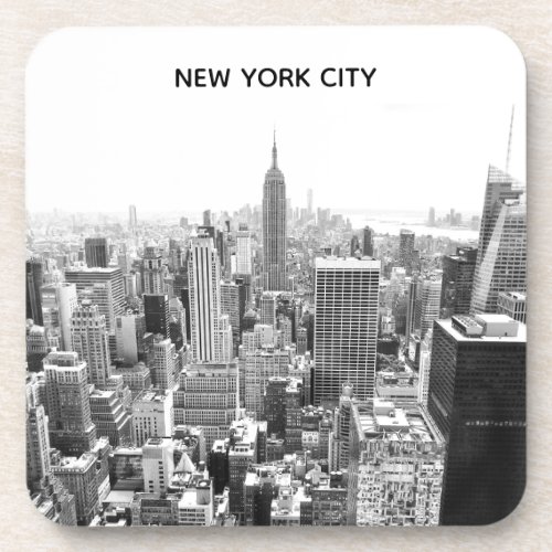 New York City Skyline Beverage Coaster