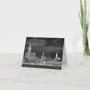 New York City Skyline Blank Card