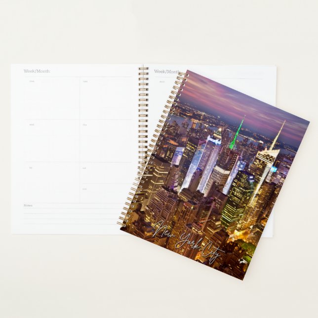 New York City Skyline Calendar Planner (Display)