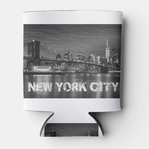 New York City Skyline Can Cooler