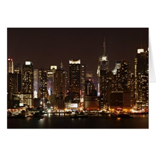 New York City Skyline Cards (Front Horizontal)