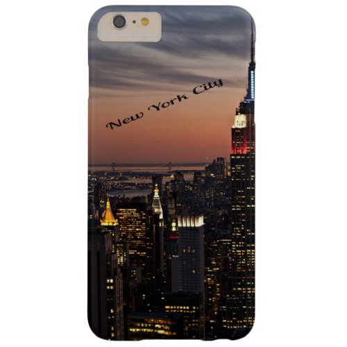 New York City Skyline Barely There iPhone 6 Plus Case