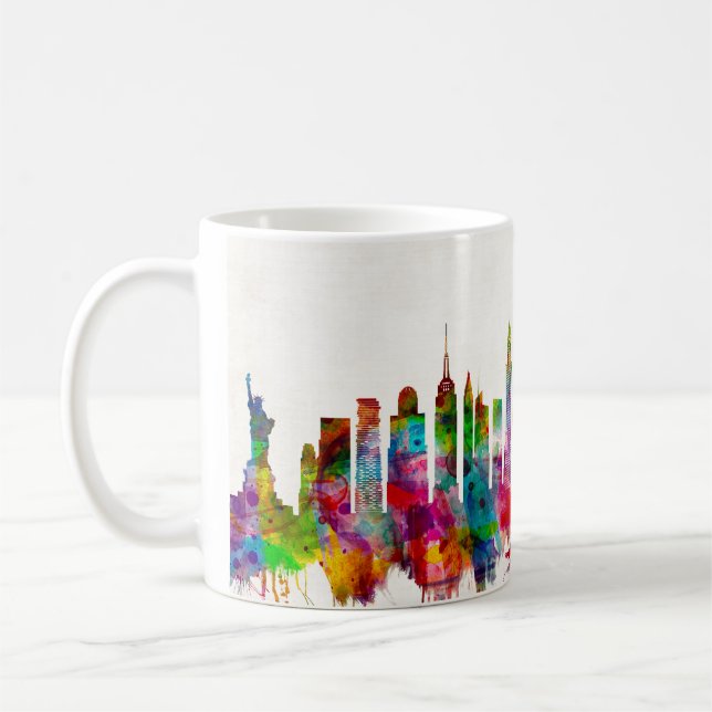 New York City Skyline Coffee Mug (Left)
