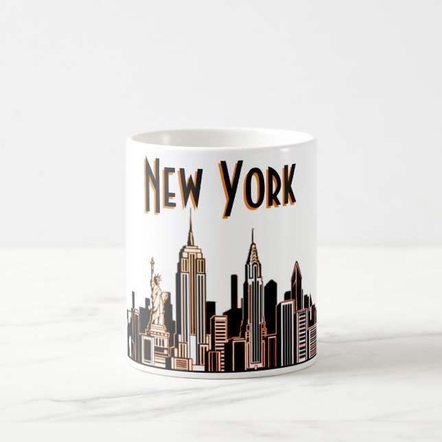 New York City Skyline Coffee Mug (Center)