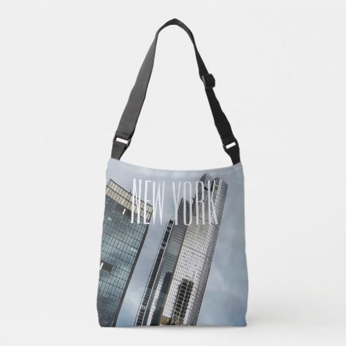 New York City Skyline Crossbody Bag