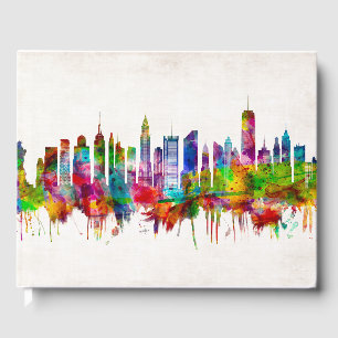 New York City Skyline Guest Book
