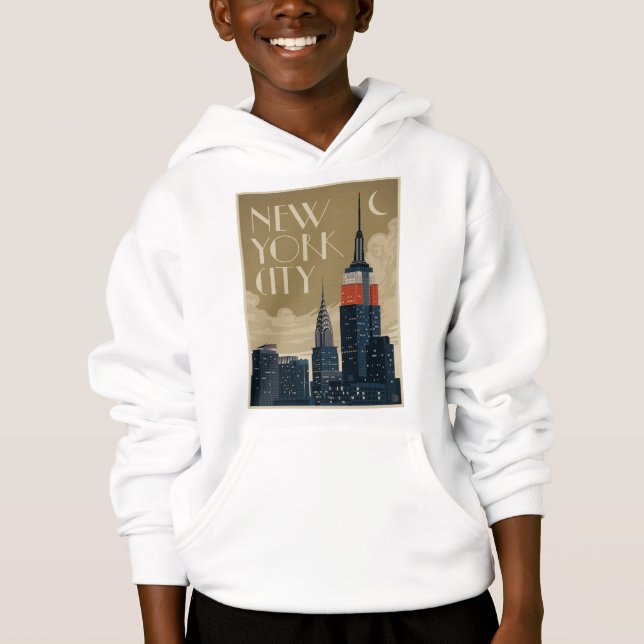 New York City Skyline Hoodie (Front)