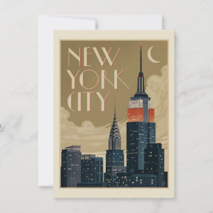 New York City Skyline Invitation