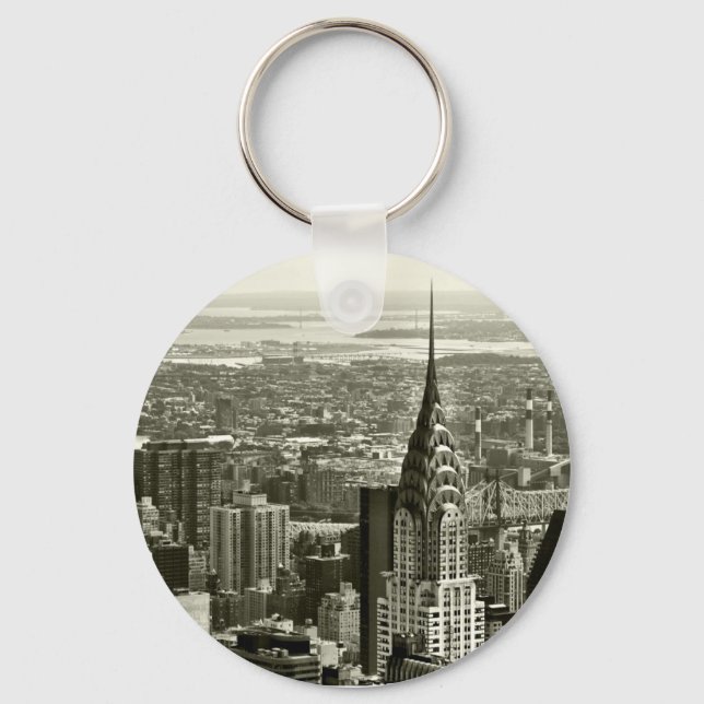 New York City Skyline Keychain (Front)