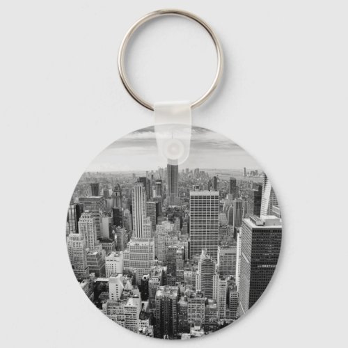 New York City Skyline Keychain