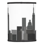 New York City Skyline Lamp Shade (Back)