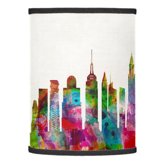 New York City Skyline Lamp Shade (Left)