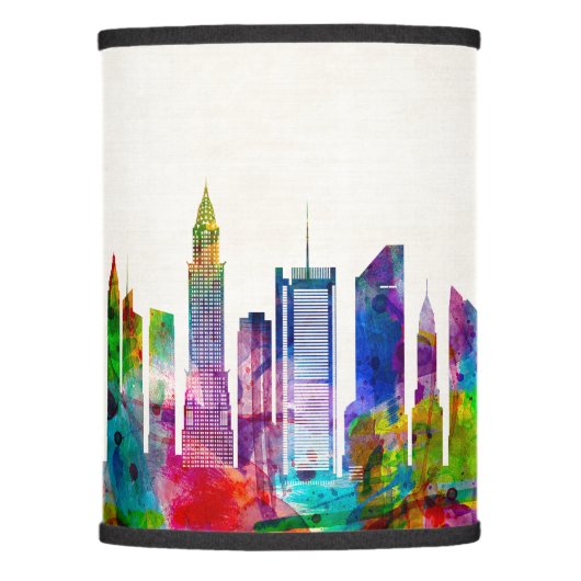 New York City Skyline Lamp Shade (Front)