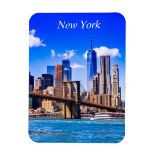 New York city skyline Magnet