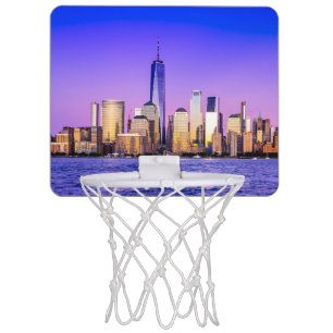 New York city skyline Mini Basketball Hoop