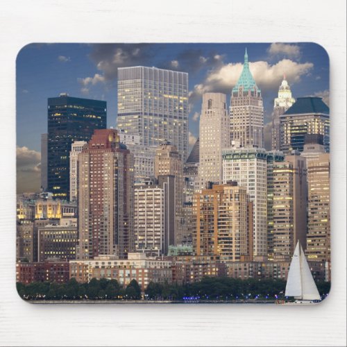 New York City Skyline Mouse Pad