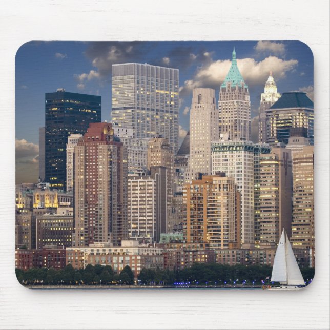 New York City Skyline Mouse Pad (Front)