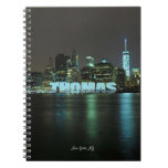New York City Skyline | Name Notebook at Zazzle