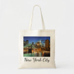 New York City Skyline, New York, Usa Tote Bag at Zazzle